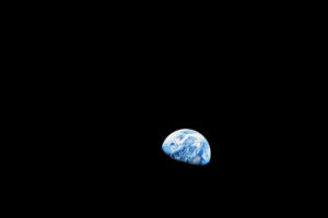 Earth from the moon